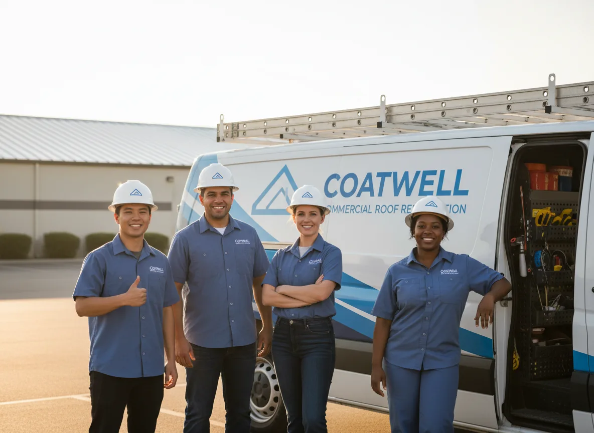 Commercial roof coating company in Pylesville, MD
